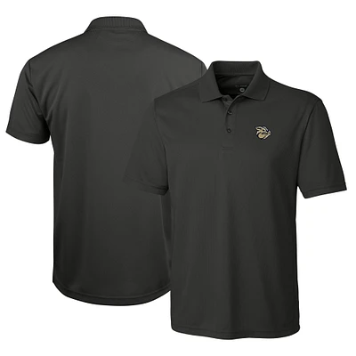 Men's Cutter & Buck Gray Lehigh Valley IronPigs Clique Ice Pique Tech Polo