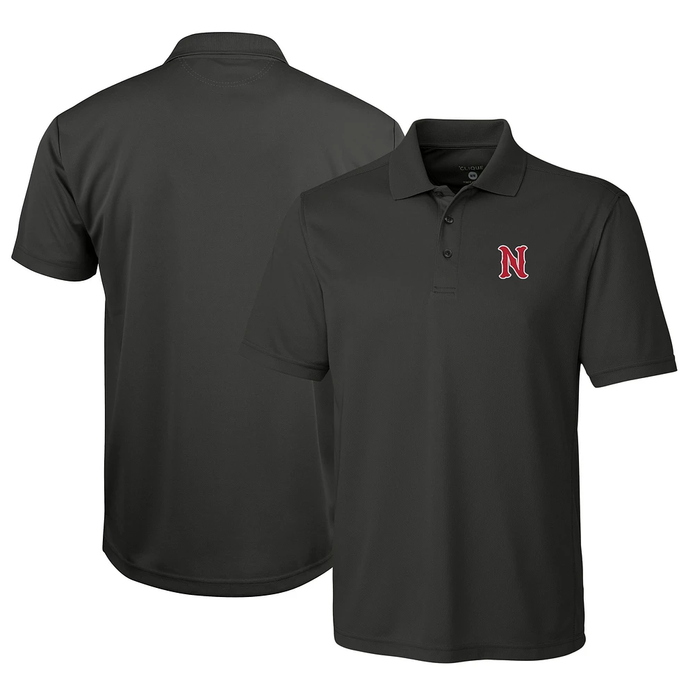 Men's Cutter & Buck Gray Nashville Sounds Clique Ice Pique Tech Polo