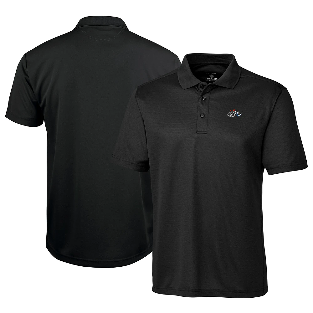 Men's Cutter & Buck Rocket City Trash Pandas Clique Ice Pique Tech Polo