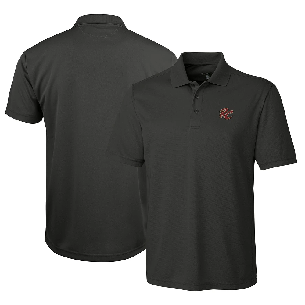 Men's Cutter & Buck Gray Sacramento River Cats Clique Ice Pique Tech Polo