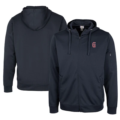Unisex Cutter & Buck Navy Greenville Drive Clique Lift Eco Performance Full-Zip Hoodie