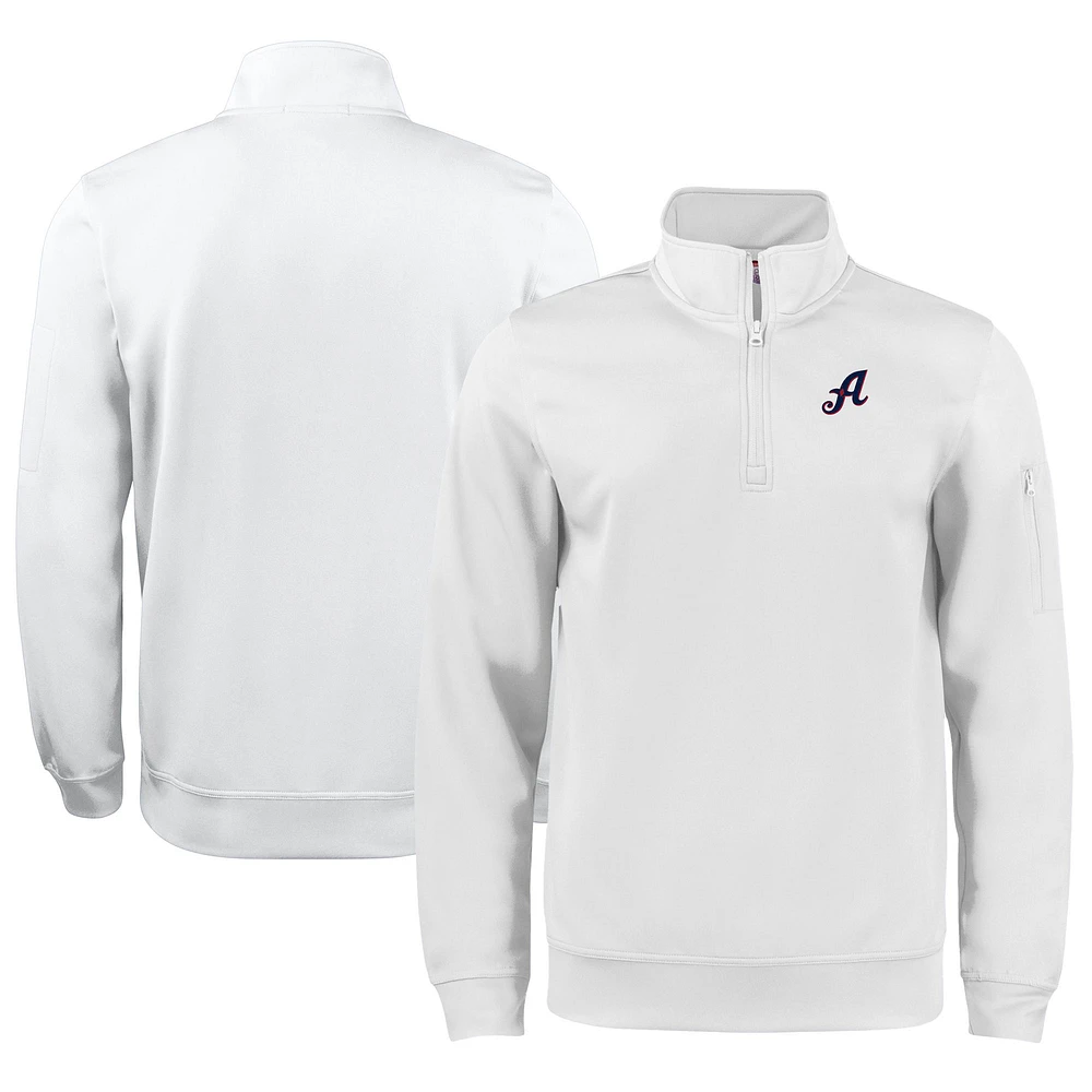 Unisex Cutter & Buck Reno Aces Clique Lift Eco Performance Half-Zip Pullover Top