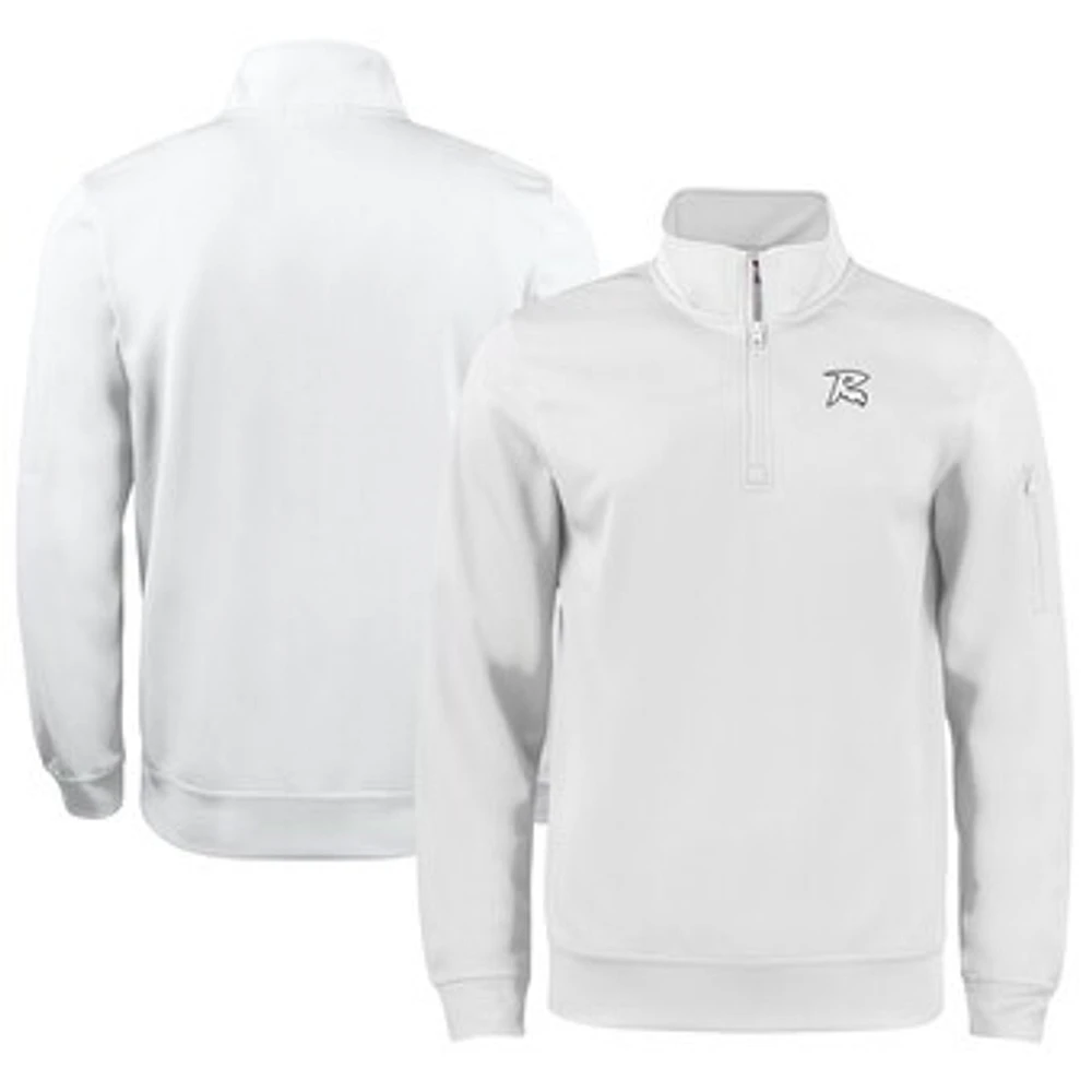 Unisex Cutter & Buck Richmond Flying Squirrels Clique Lift Eco Performance Half-Zip Pullover Top