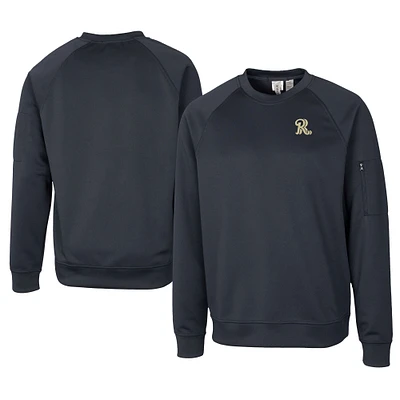 Unisex Cutter & Buck Navy Frisco RoughRiders Clique Lift Eco Performance Sweatshirt