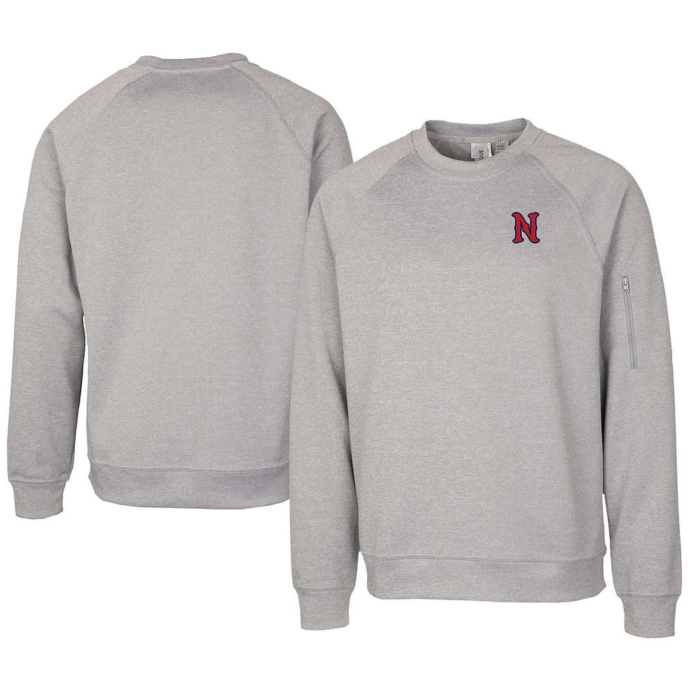 Unisex Cutter & Buck Gray Nashville Sounds Clique Lift Eco Performance Sweatshirt