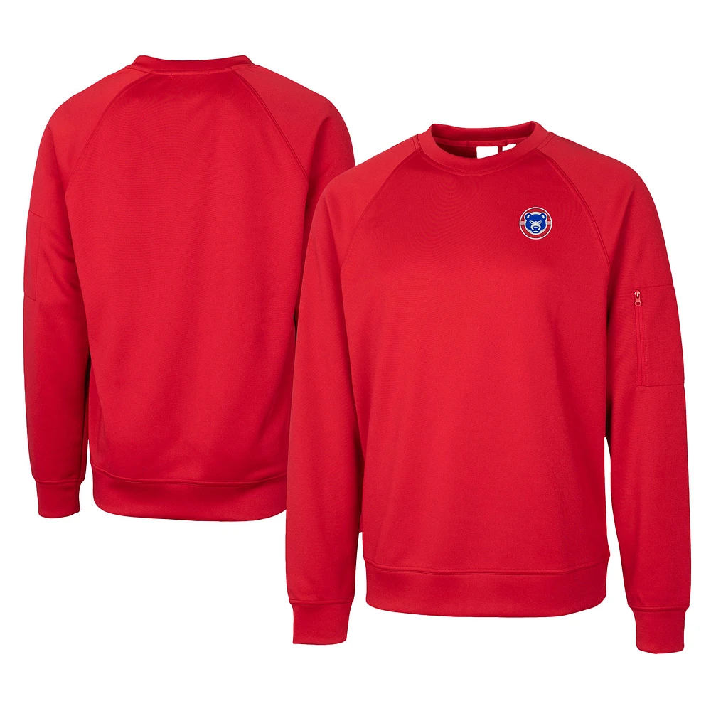 Unisex Cutter & Buck Red South Bend Cubs Clique Lift Eco Performance Sweatshirt