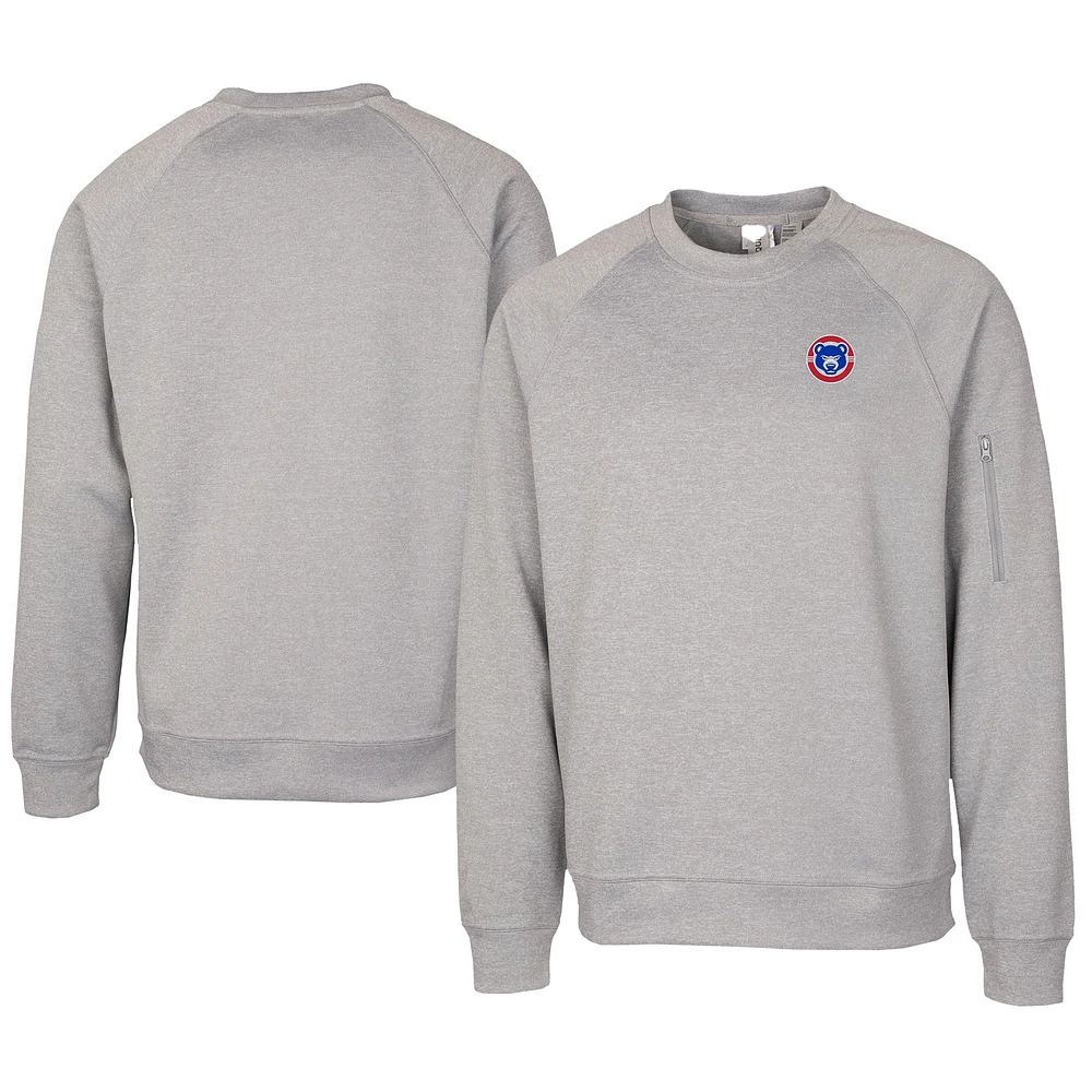 Unisex Cutter & Buck Gray South Bend Cubs Clique Lift Eco Performance Sweatshirt