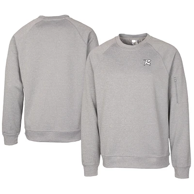 Unisex Cutter & Buck Gray Richmond Flying Squirrels Clique Lift Eco Performance Sweatshirt