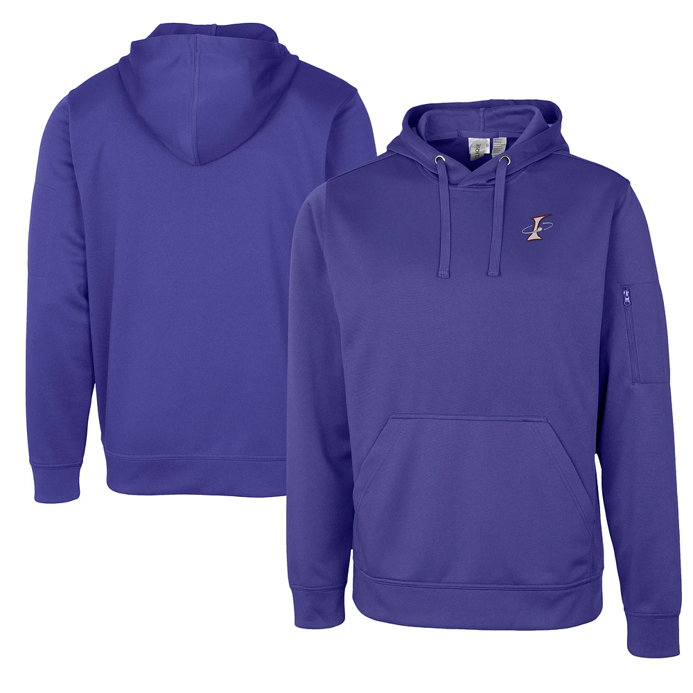 Unisex Cutter & Buck Purple Albuquerque Isotopes Clique Lift Eco Performance Pullover Hoodie Sweatshirt
