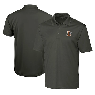 Men's Cutter & Buck Steel Durham Bulls Clique Spin Eco Performance Pique Polo