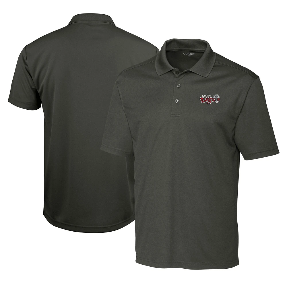 Men's Cutter & Buck Steel Lansing Lugnuts Clique Spin Eco Performance Pique Polo