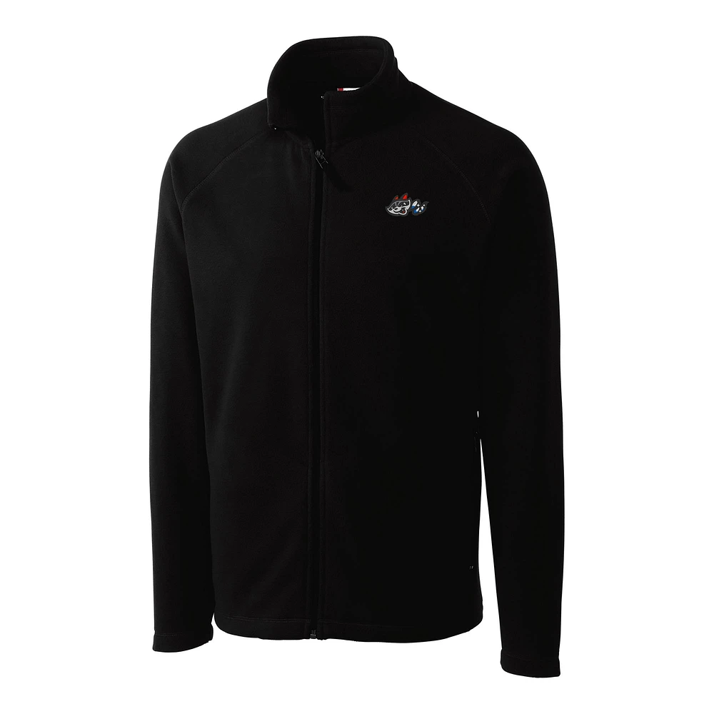 Men's Cutter & Buck Rocket City Trash Pandas Clique Summit Performance Fleece Full-Zip Jacket