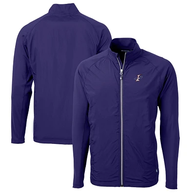 Men's Cutter & Buck Albuquerque Isotopes Adapt Eco Knit Hybrid Recycled Full-Zip Jacket