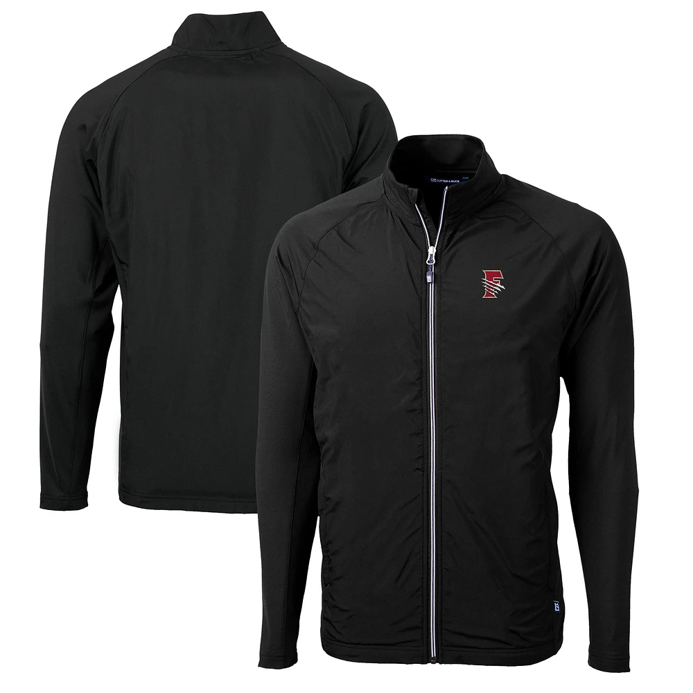 Men's Cutter & Buck Fresno Grizzlies Adapt Eco Knit Hybrid Recycled Full-Zip Jacket