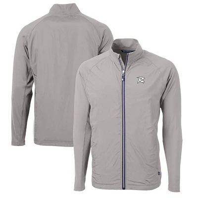 Men's Cutter & Buck Richmond Flying Squirrels Adapt Eco Knit Hybrid Recycled Full-Zip Jacket