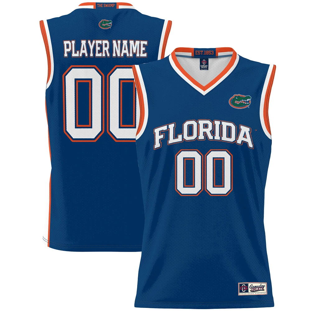 Unisex GameDay Greats Royal Florida Gators NIL Pick-A-Player Lightweight Men's Basketball Jersey