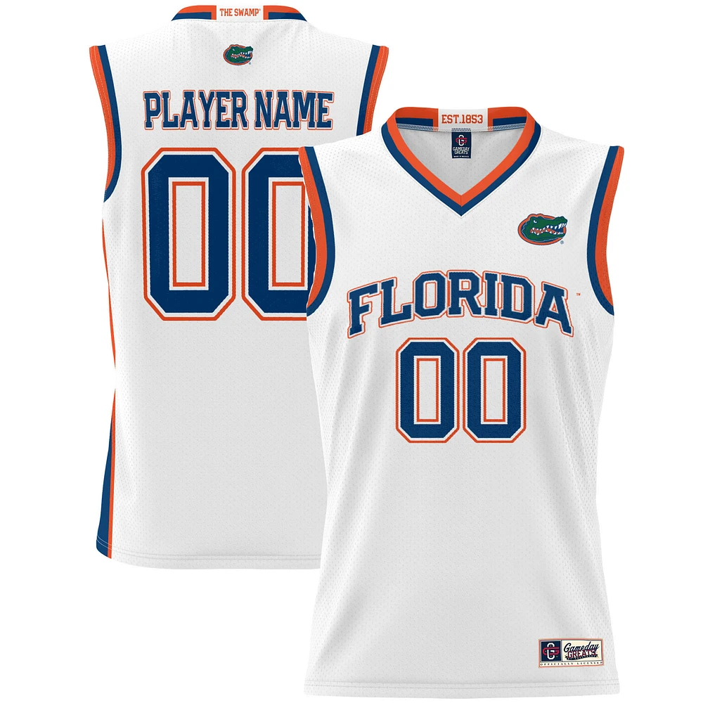 Youth GameDay Greats Florida Gators NIL Pick-A-Player Lightweight Men's Basketball Jersey