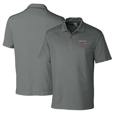 Men's Cutter & Buck Lansing Lugnuts DryTec Genre Textured Solid Polo