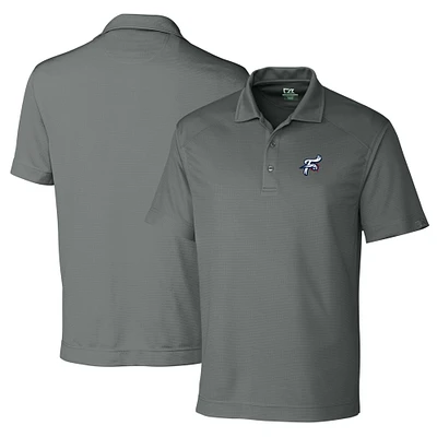 Men's Cutter & Buck Reading Fightin Phils DryTec Genre Textured Solid Polo