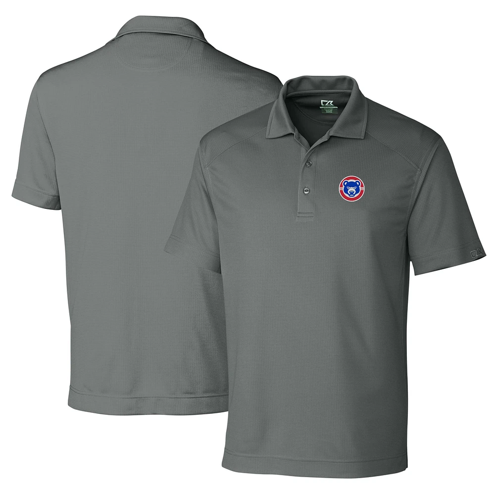 Men's Cutter & Buck South Bend Cubs DryTec Genre Textured Solid Polo