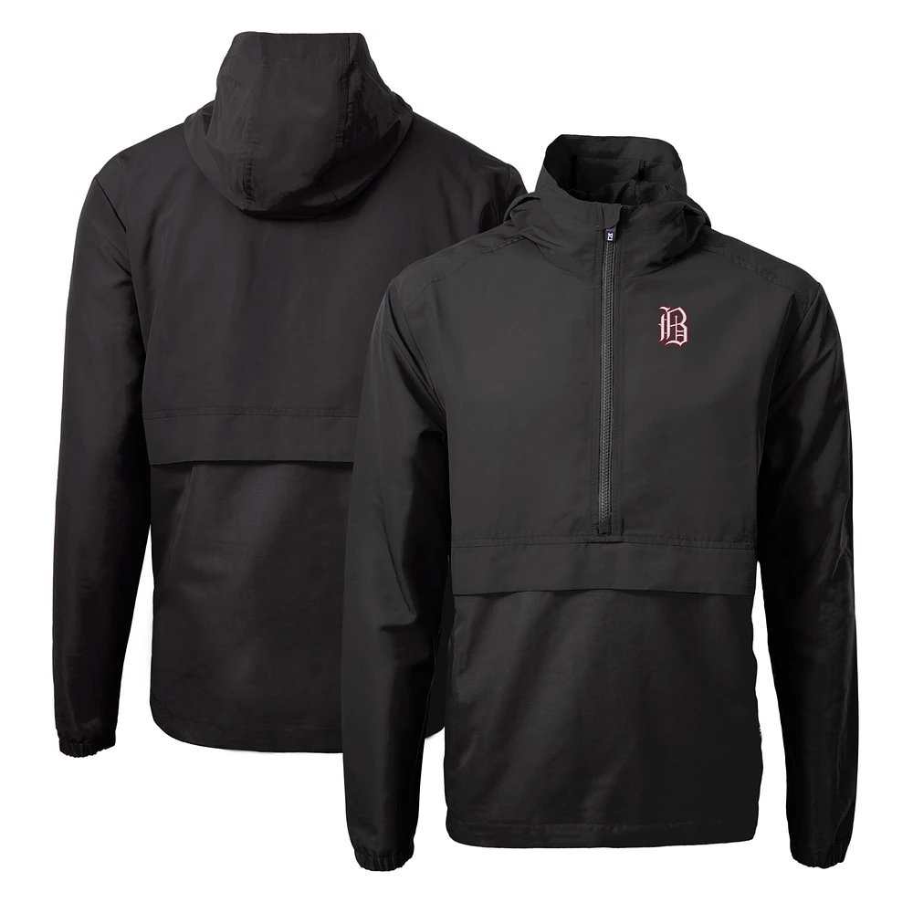 Men's Cutter & Buck Birmingham Barons Charter Eco Recycled Half-Zip Anorak Jacket