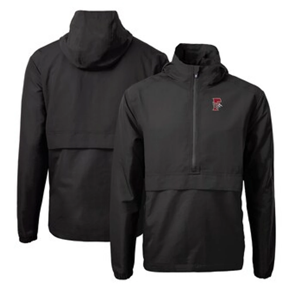 Men's Cutter & Buck Fresno Grizzlies Charter Eco Recycled Half-Zip Anorak Jacket