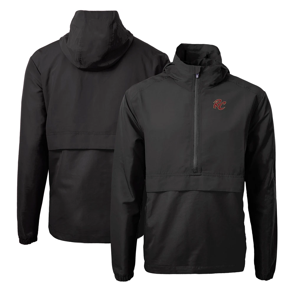 Men's Cutter & Buck Sacramento River Cats Charter Eco Recycled Half-Zip Anorak Jacket