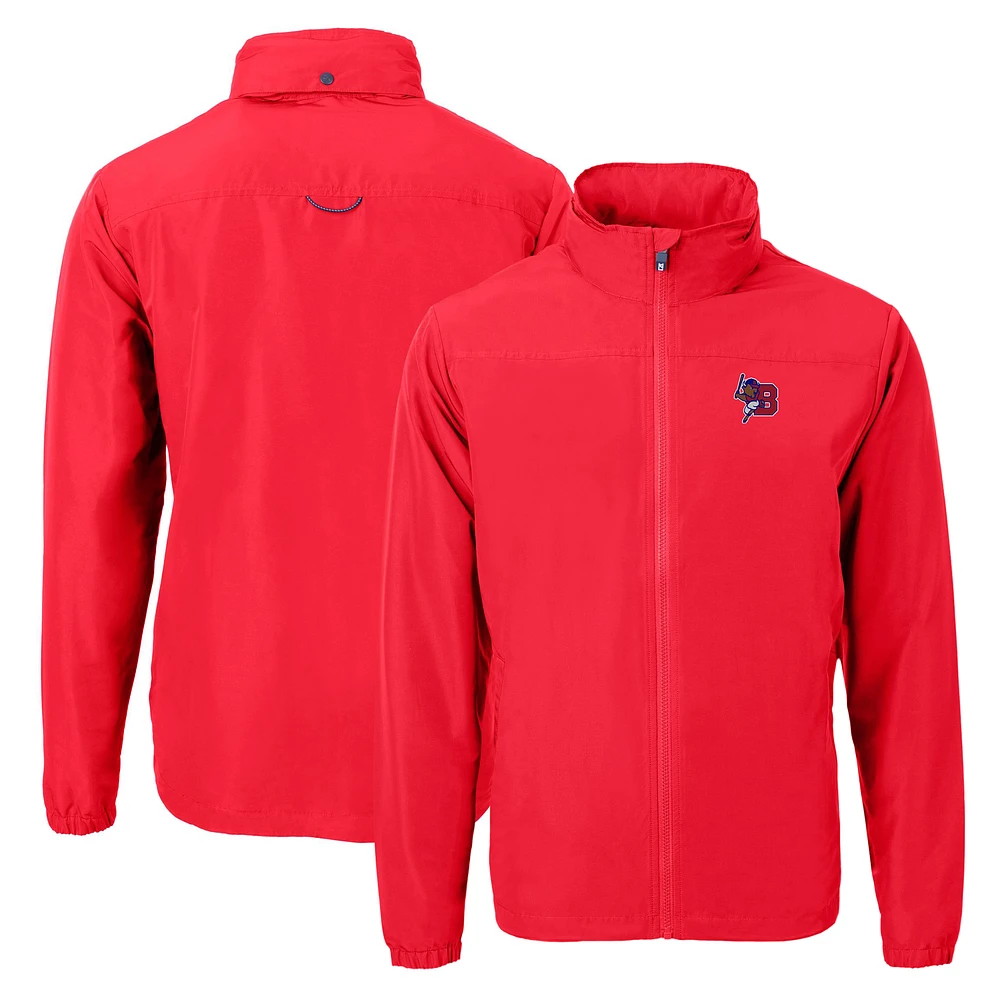 Men's Cutter & Buck Buffalo Bisons Charter Eco Recycled Full-Zip Jacket