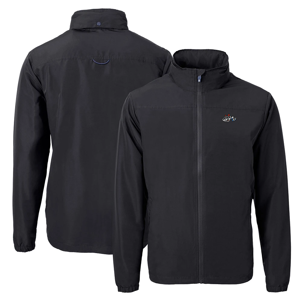 Men's Cutter & Buck Rocket City Trash Pandas Charter Eco Recycled Full-Zip Jacket