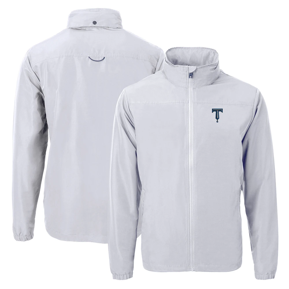 Men's Cutter & Buck Tulsa Drillers Charter Eco Recycled Full-Zip Jacket