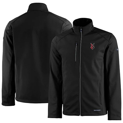 Men's Cutter & Buck Indianapolis Indians Evoke Eco Softshell Recycled Full-Zip Jacket
