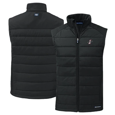 Men's Cutter & Buck Albuquerque Isotopes Evoke Hybrid Eco Softshell Recycled Full-Zip Vest