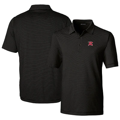Men's Cutter & Buck Richmond Flying Squirrels Forge Pencil Stripe Stretch DryTec Polo
