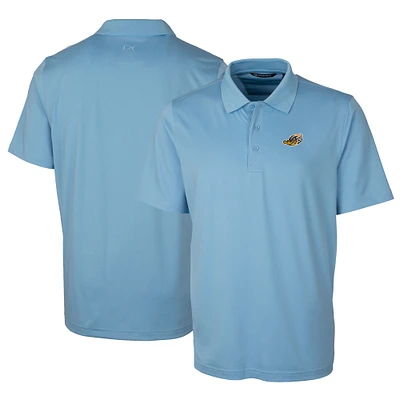 Men's Cutter & Buck Powder Blue Akron RubberDucks DryTec Forge Stretch Polo