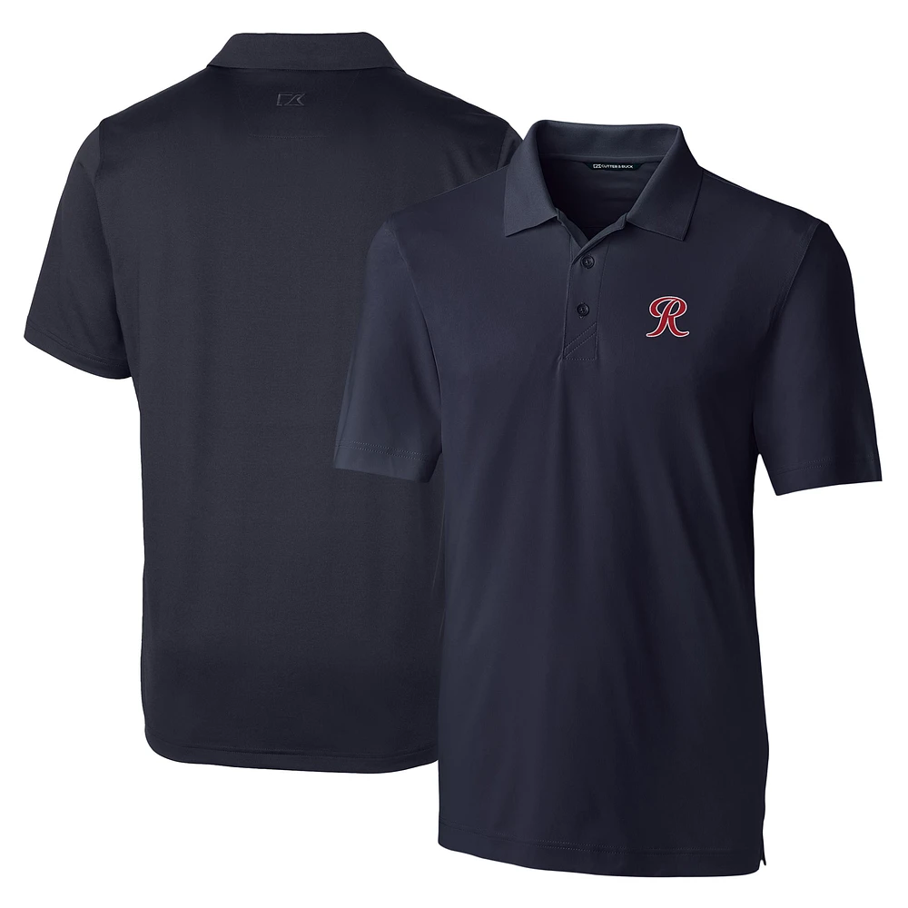 Men's Cutter & Buck Navy Tacoma Rainiers DryTec Forge Stretch Polo