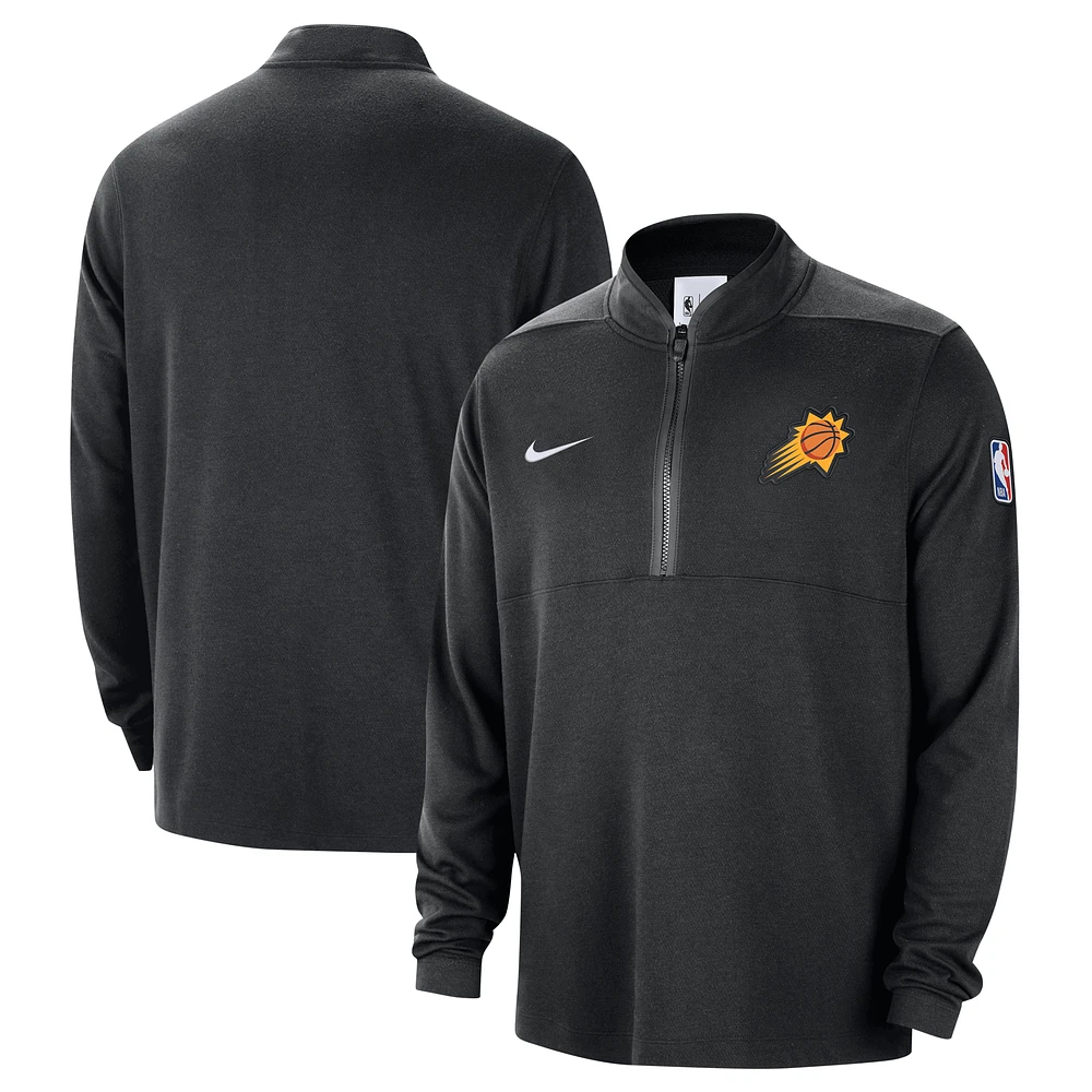 Men's Nike Phoenix Suns 2024/25 Courtside Performance Half-Zip Top