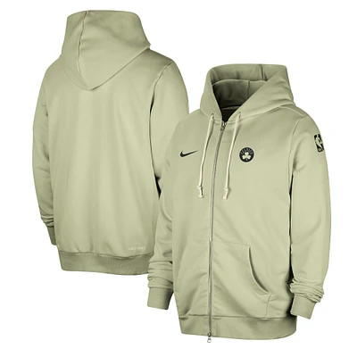 Men's Nike Green Boston Celtics Authentic Standard Issue Full-Zip Hoodie Jacket