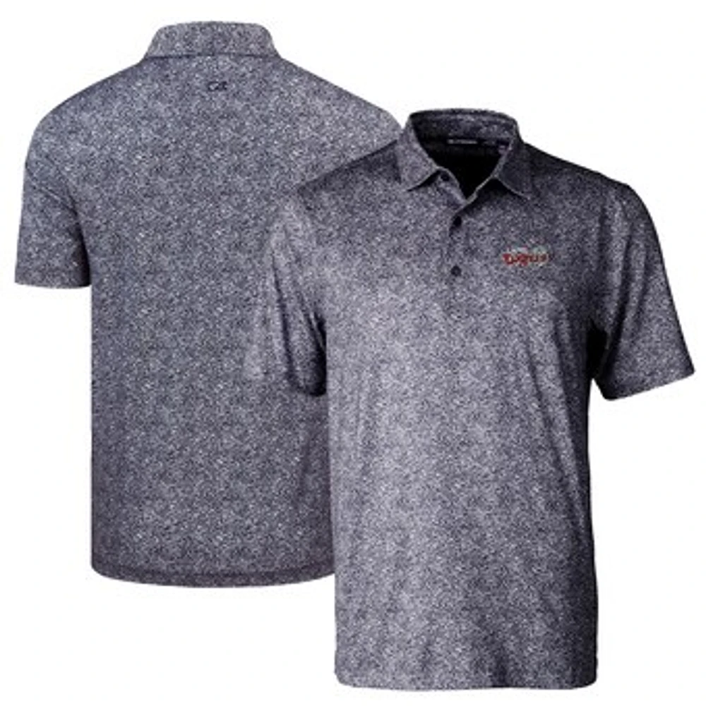 Men's Cutter & Buck Lansing Lugnuts DryTec Pike Constellation Print Stretch Polo