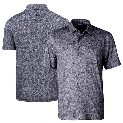 Men's Cutter & Buck Lehigh Valley IronPigs DryTec Pike Constellation Print Stretch Polo