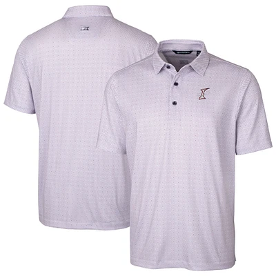 Men's Cutter & Buck Albuquerque Isotopes Pike Double Dot Print Stretch Polo