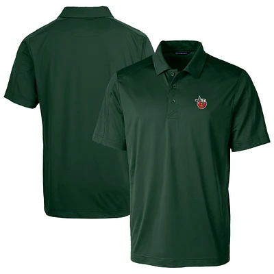 Men's Cutter & Buck Hunter Green Fort Wayne TinCaps Prospect Textured Stretch Polo