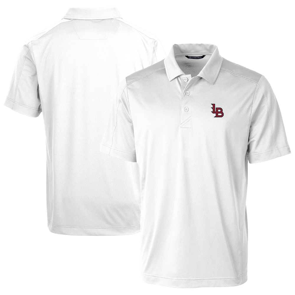 Men's Cutter & Buck Louisville Bats Prospect Textured Stretch Polo