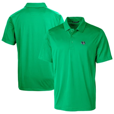 Men's Cutter & Buck Kelly Green Gwinnett Stripers Prospect Textured Stretch Polo