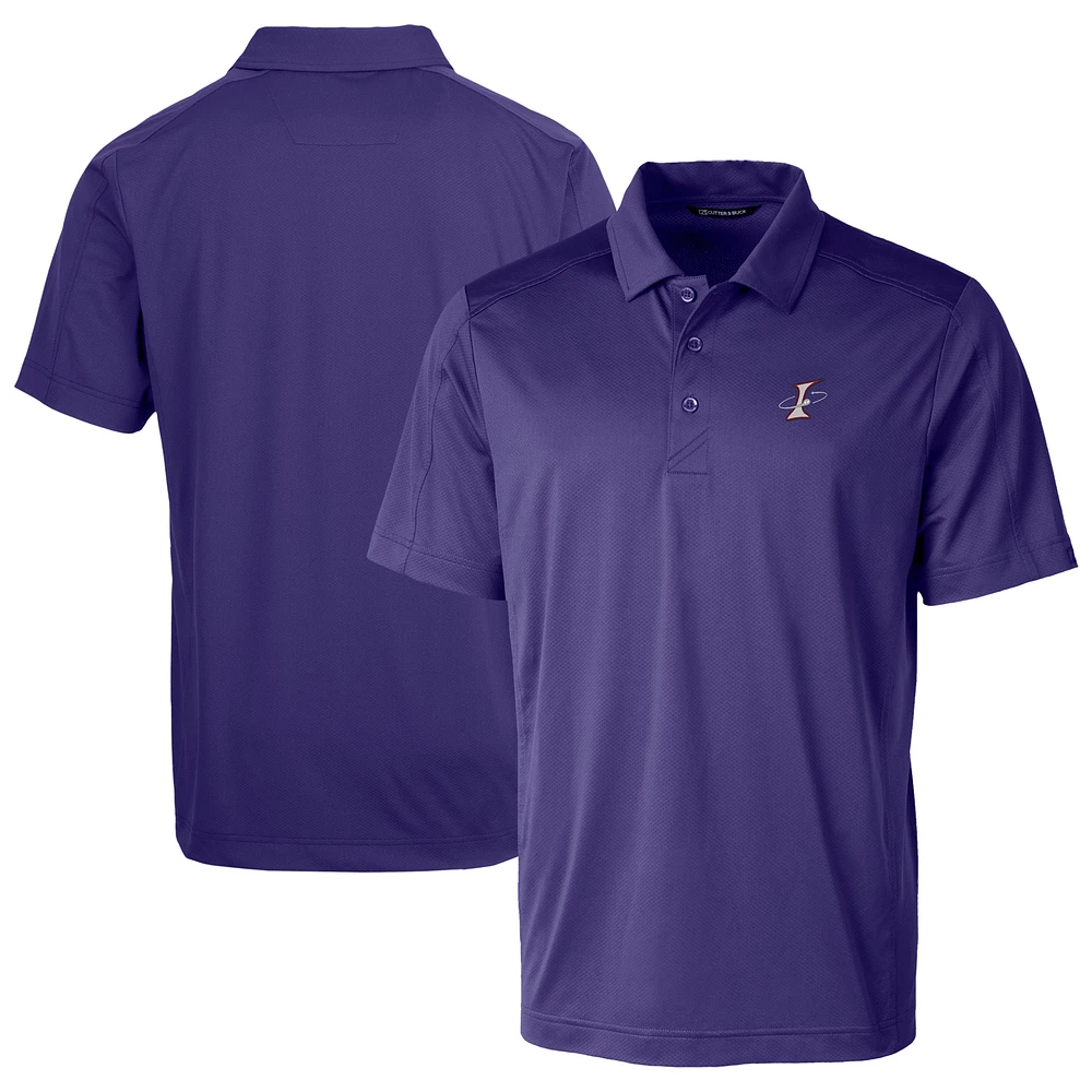 Men's Cutter & Buck Purple Albuquerque Isotopes Prospect Textured Stretch Polo