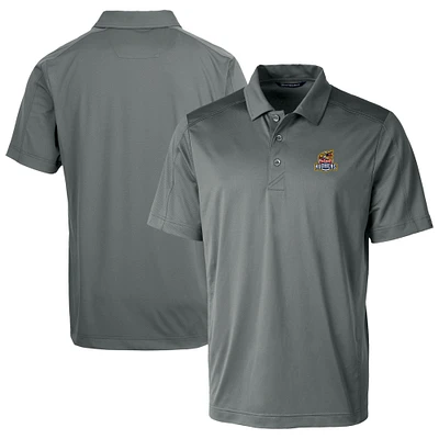 Men's Cutter & Buck Gray Toledo Mud Hens Prospect Textured Stretch Polo