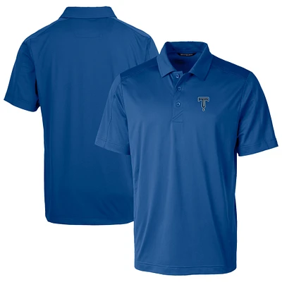 Men's Cutter & Buck Blue Tulsa Drillers Prospect Textured Stretch Polo