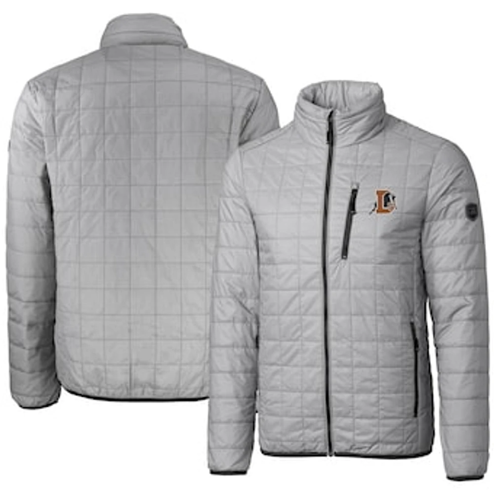 Men's Cutter & Buck Durham Bulls Rainier PrimaLoft Eco Insulated Full-Zip Puffer Jacket