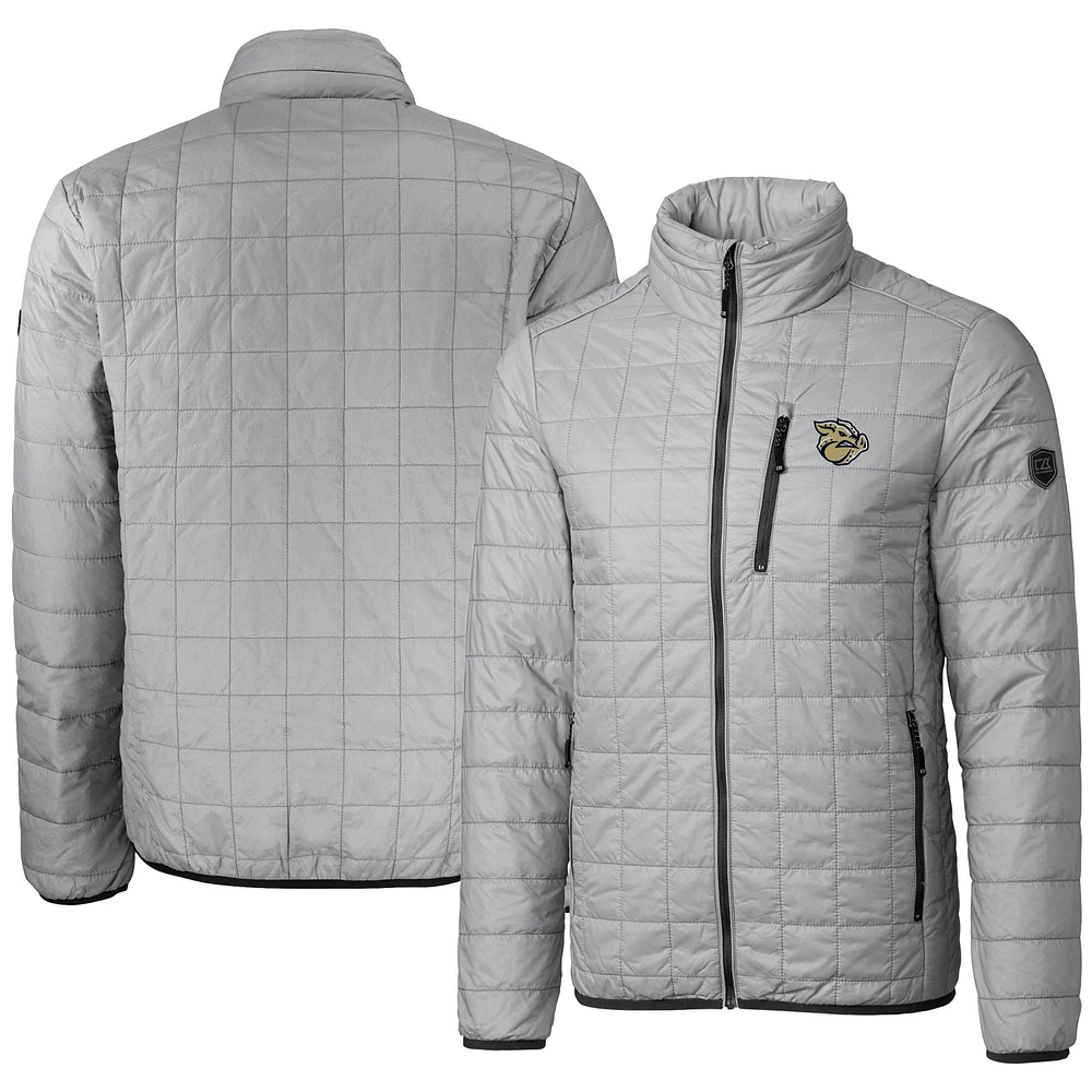 Men's Cutter & Buck Lehigh Valley IronPigs Rainier PrimaLoft Eco Insulated Full-Zip Puffer Jacket