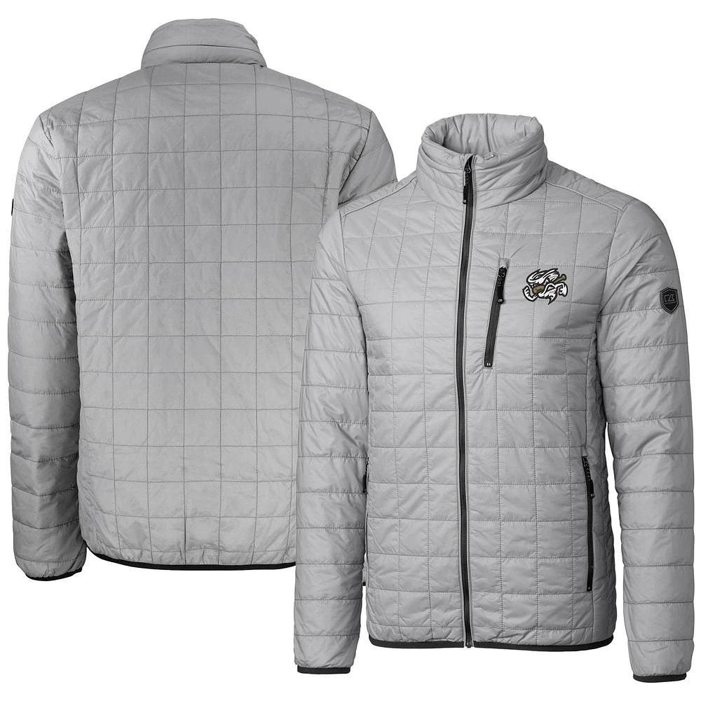 Men's Cutter & Buck Omaha Storm Chasers Rainier PrimaLoft Eco Insulated Full-Zip Puffer Jacket