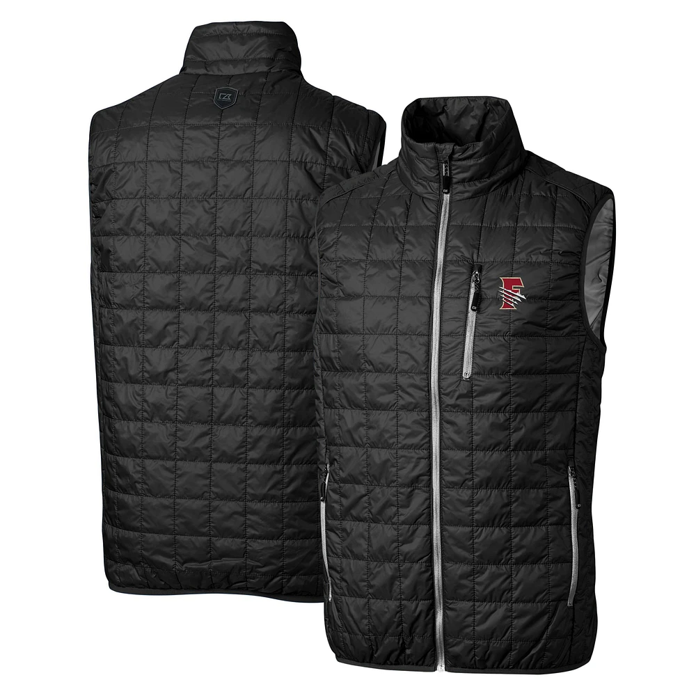 Men's Cutter & Buck Fresno Grizzlies Rainier PrimaLoft Eco Insulated Full-Zip Puffer Vest